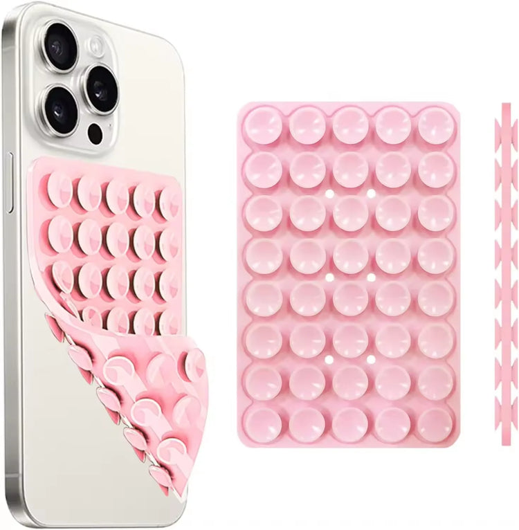 Ventouses ultra-adhérentes pour tous les smartphones, fixation double-face, maintien solide sur toutes les surfaces lisses, idéal pour la cuisine, la salle de bain, la voiture et les loisirs mains libres. Livraison prioritaire offerte !