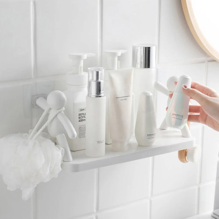 Étagère murale adhésive au design mignon – Installation rapide, sans outil. Livraison prioritaire offerte !