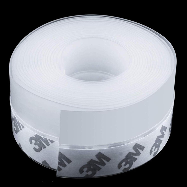 Astucieuse bande d'étanchéité pour portes et fenêtres, coupe-froid, coupe-vent, anti-moustiques, insectes, cafards, économie d'énergie, résistant à l'humidité. Qualité Premium, 5M X 45mm. La livraison est offerte!