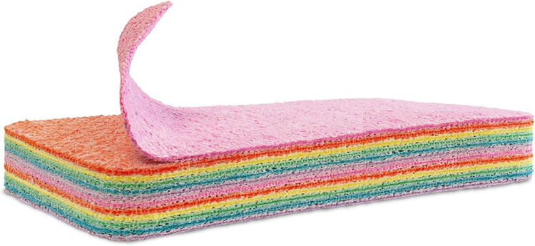 Bloc de chiffons nettoyants multicouches ultra-absorbants, 12 couches détachables, microfibres douces sans rayures ni traces, lavables et réutilisables, pour vaisselle, vitres, salle de bain et surfaces délicates