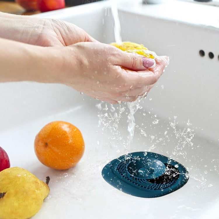 Bouchon magique en silicone pour évier et douche, attrape cheveux, couvercle de vidange, anti-odeur et étanchéité parfaite. La livraison est offerte !