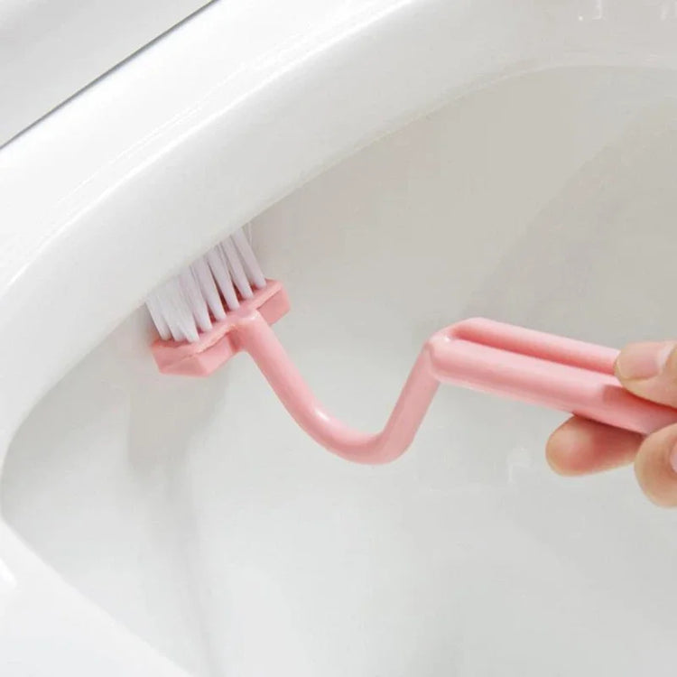 Ingénieuse brosse WC en silicone avec design courbé, sans coins morts, poignée ergonomique et antidérapante, idéale pour nettoyage profond et multi-usages, rangement facile grâce au crochet intégré. La livraison prioritaire est offerte !