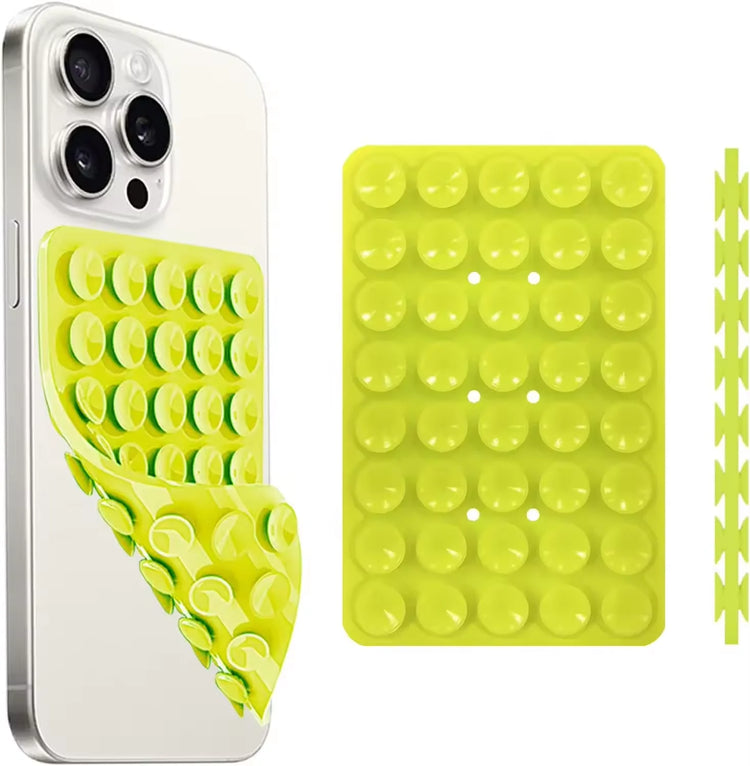 Ventouses ultra-adhérentes pour tous les smartphones, fixation double-face, maintien solide sur toutes les surfaces lisses, idéal pour la cuisine, la salle de bain, la voiture et les loisirs mains libres. Livraison prioritaire offerte !