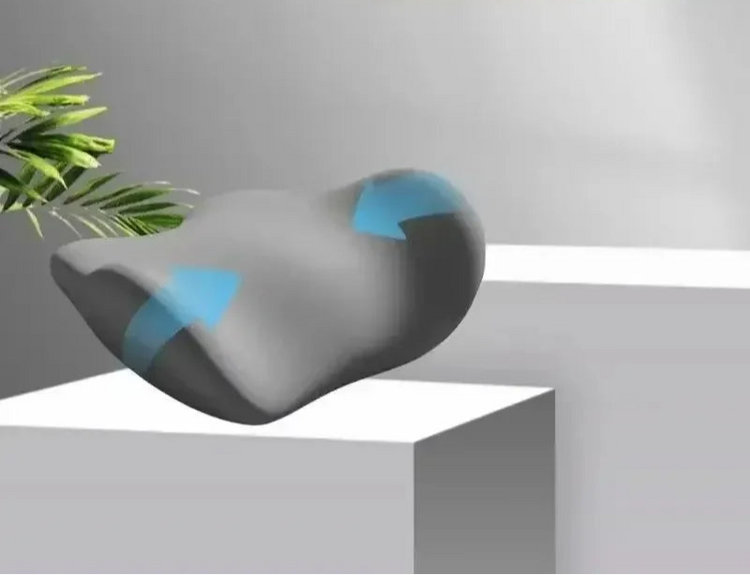 Coussin Premium de soutien lombaire – Soulage les douleurs du bas du dos – Pour dormeurs sur le dos et sur le côté – Aligne naturellement la colonne vertébrale – Ergonomique et ultra confortable. Livraison prioritaire offerte !