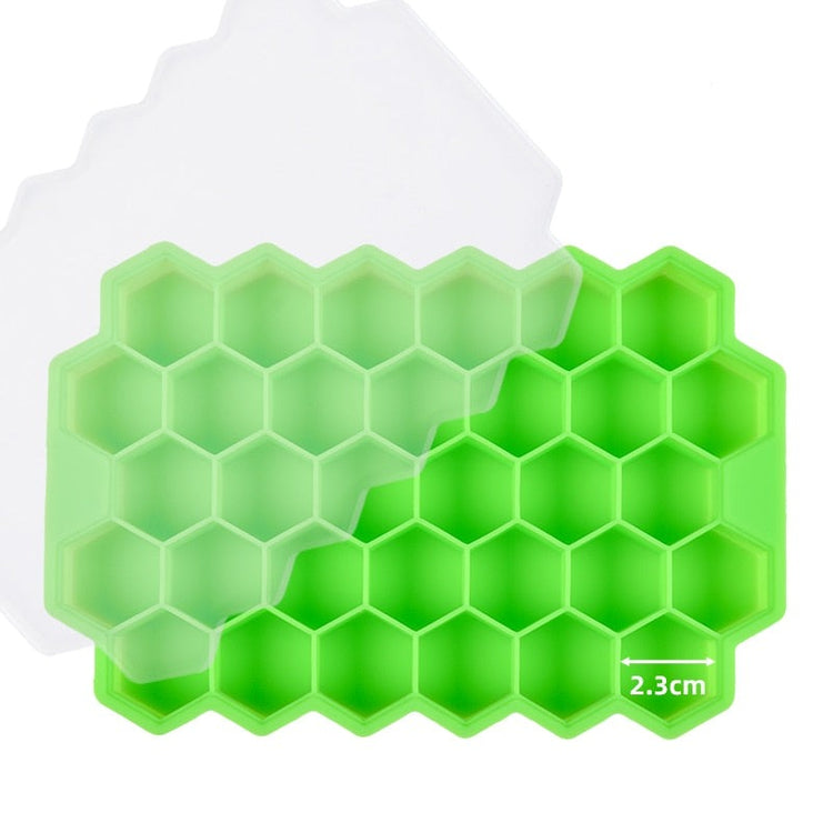 Bac à glaçons créatifs en silicone ultra souple de qualité alimentaire, avec couvercle, empilable et sans BPA. La livraison prioritaire est offerte!