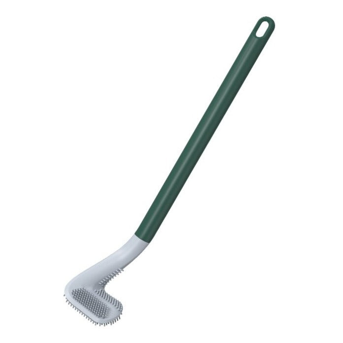 Brosse WC en silicone avec tête de golf, ingénieuse, pratique, hygiénique, design moderne, pour un nettoyage immaculé. La livraison est offerte!