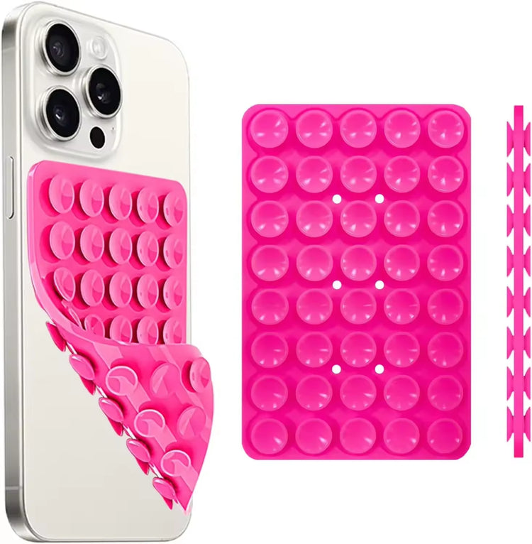 Ventouses ultra-adhérentes pour tous les smartphones, fixation double-face, maintien solide sur toutes les surfaces lisses, idéal pour la cuisine, la salle de bain, la voiture et les loisirs mains libres. Livraison prioritaire offerte !