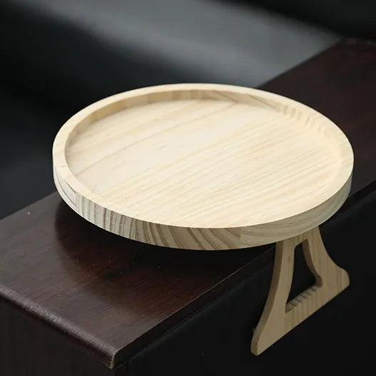 Ingénieux plateau de canapé en bois pliable – Ultra stable, sans montage, antidérapant, s’adapte à tous les accoudoirs (7 à 30 cm). La livraison prioritaire est offerte !