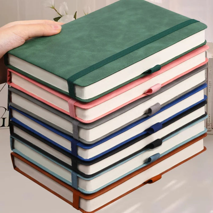 Magnifique carnet de notes ligné avec couverture imitation cuir, élastique de maintien, marque-page, idéal pour journal personnel, carnet de voyage, idées, notes et listes de tâches, 14,8×21cm. Livraison offerte !