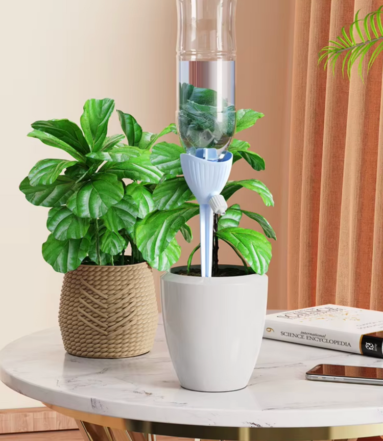 Goutteur d’arrosage automatique pour plantes – Débit réglable – Irrigateur à infiltration pour fleurs et jardinières - Système d’arrosage automatique à infiltration lente. La livraison prioritaire est offerte !