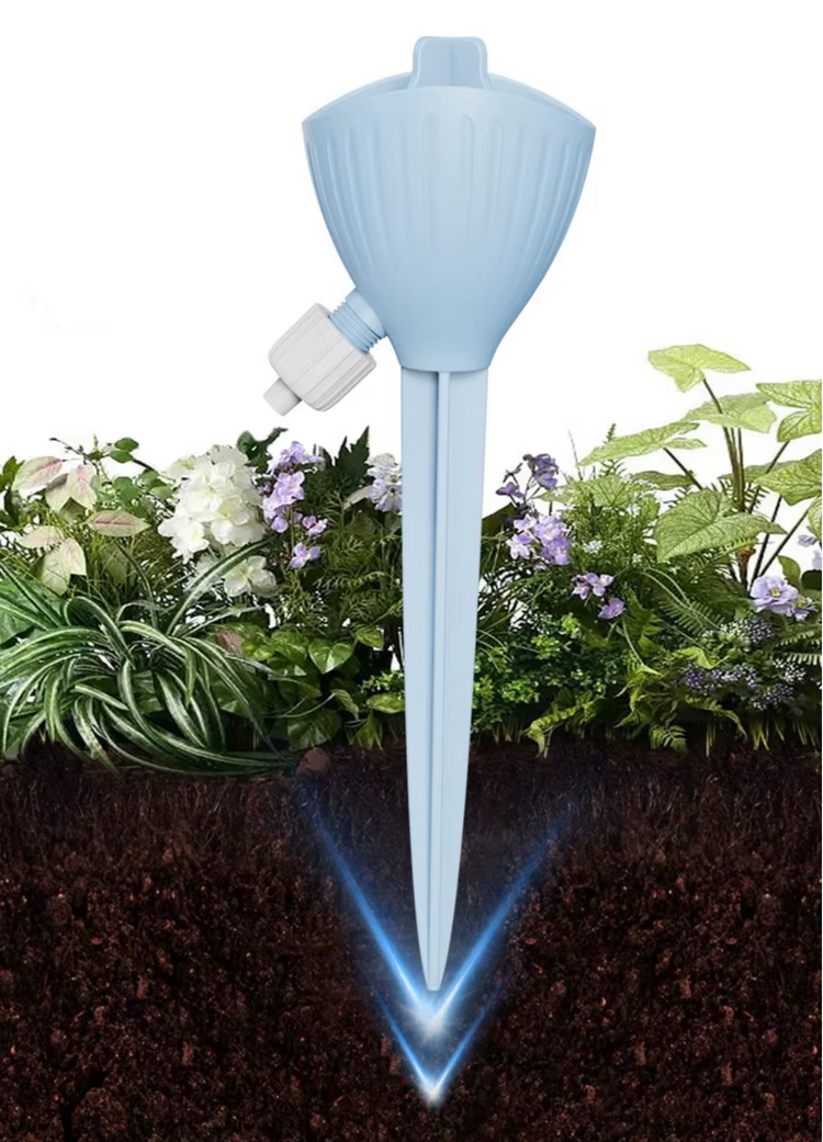 Goutteur d’arrosage automatique pour plantes – Débit réglable – Irrigateur à infiltration pour fleurs et jardinières - Système d’arrosage automatique à infiltration lente. La livraison prioritaire est offerte !