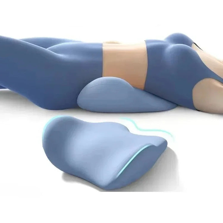 Coussin Premium de soutien lombaire – Soulage les douleurs du bas du dos – Pour dormeurs sur le dos et sur le côté – Aligne naturellement la colonne vertébrale – Ergonomique et ultra confortable. Livraison prioritaire offerte !