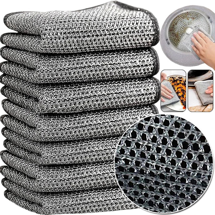 Chiffons magiques à récurer, anti-rayures, efficaces, économiques et réutilisables. Qualité Premium : Épaissis, denses et double face. La livraison est offerte!