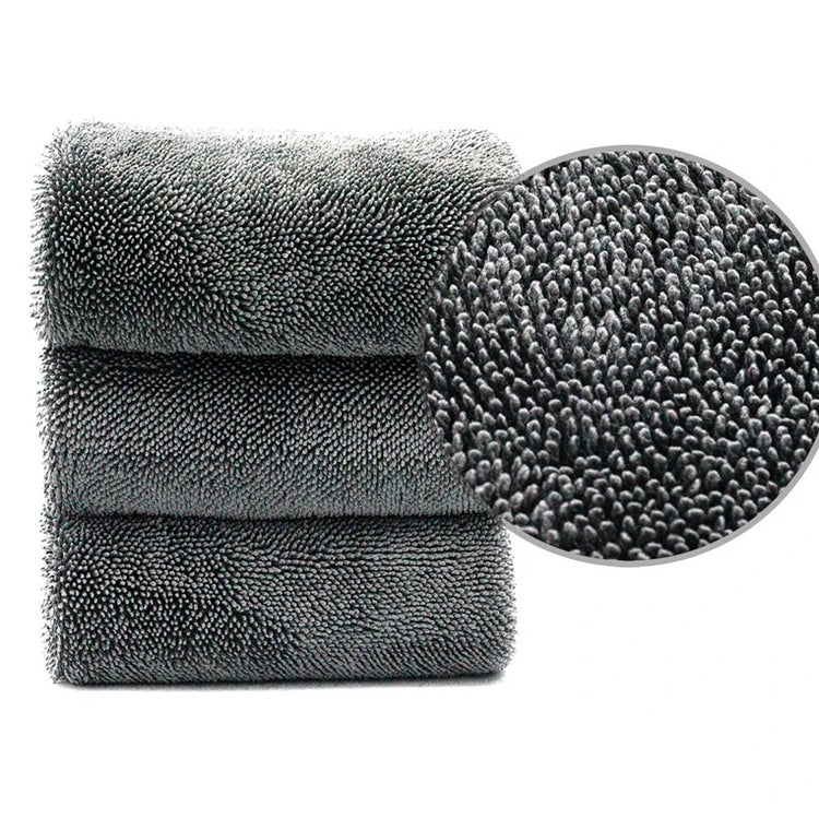 Chiffon de nettoyage en microfibre épaissi. La solution ultime pour sécher sans effort, surfaces étincelantes sans traces ni calcaire. Produit Premium. La livraison est offerte!