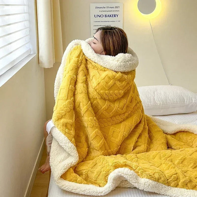 Magnifique couverture automne-hiver, double-face douillette et épaisse, couverture ultra confortable pour le canapé ou le lit. La livraison prioritaire est offerte !