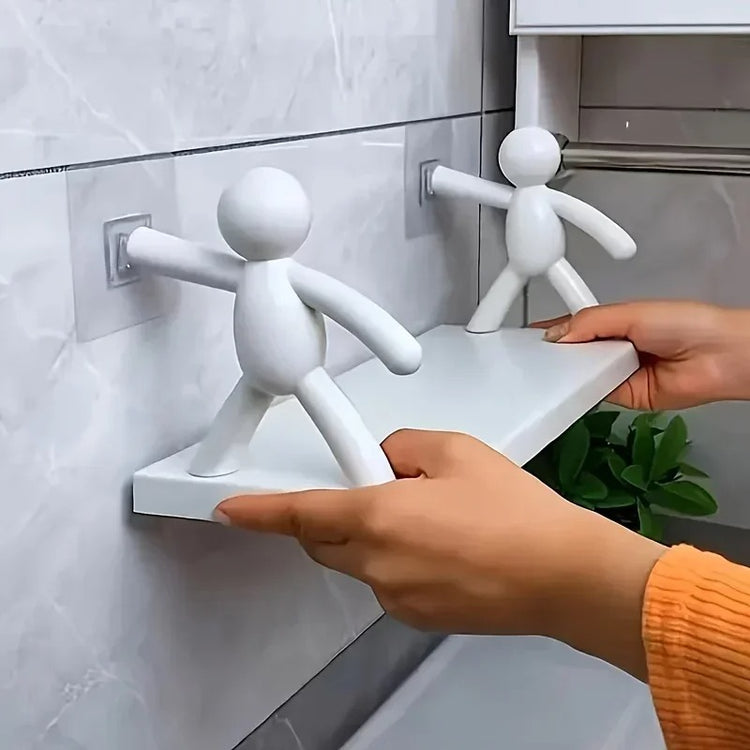 Étagère murale adhésive au design mignon – Installation rapide, sans outil. Livraison prioritaire offerte !