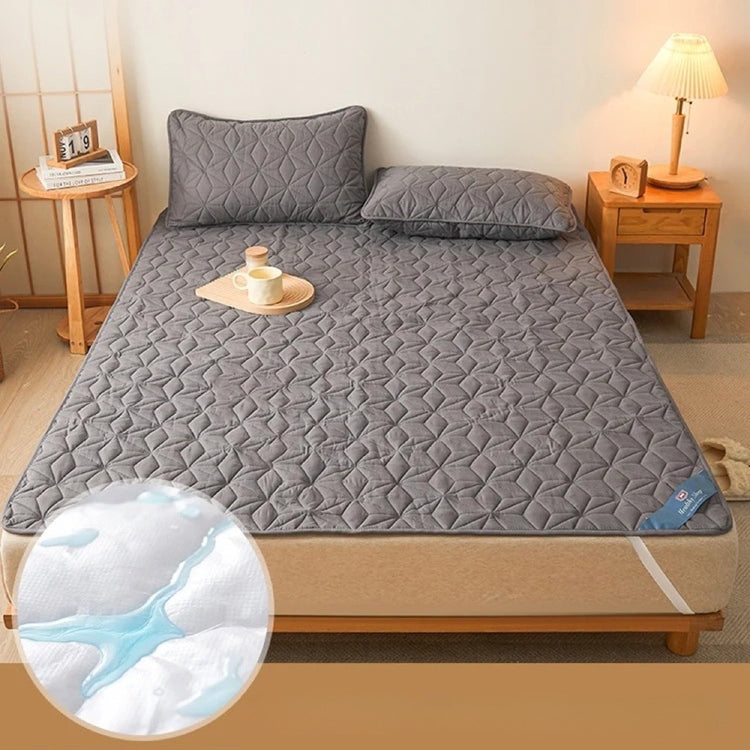 Protège-matelas Premium, 100 % imperméable, en coton respirant, haut de gamme qualité hôtel, matelassé, avec bande élastique, douillet et offrant un confort accru. Adapté aux matelas jusqu'à 40 cm. Livraison prioritaire offerte !