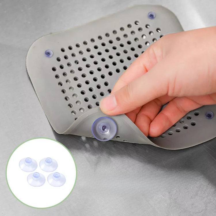 Filtre anti-blocage pour évier, protection de drain, filtre avec ventouses, filtre à cheveux pour baignoire et douche, drain évier cuisine, filtre de vidange. La livraison est offerte!