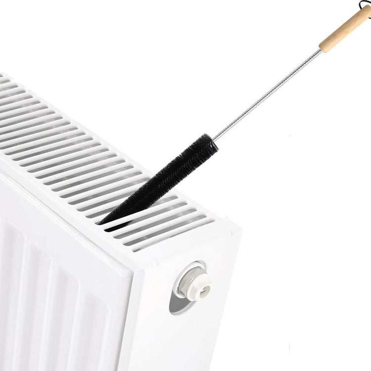 Indispensable brosse de nettoyage pour sèche-linge et radiateur. Évite les incendies, prolonge la durée de vie des appareils et améliore la qualité de l’air. Brosse flexible de 70 cm. La livraison est offerte !