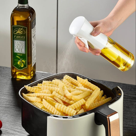 Spray d’huile de cuisine 300ml – vaporisateur multifonction à brume fine pour répartition homogène, contrôle précis de l’huile, grande capacité, design ergonomique et facile à nettoyer. La livraison prioritaire est offerte !