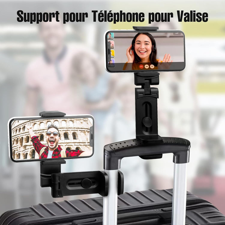 Support pour Smartphone, Rotatif à 360°, pour Avion, Cuisine, Bureau, Design Universel, Portable, Pliable. La livraison prioritaire est offerte !