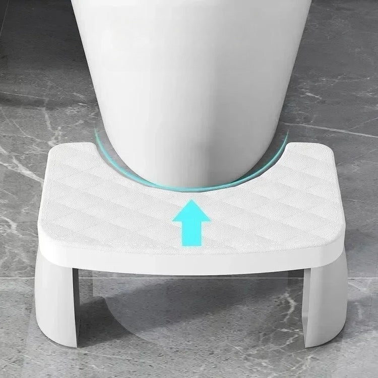 Essentiel tabouret de toilette amovible antidérapant - Favorise l'hygiène et le confort, accessoire de salle de bain portable. La livraison prioritaire est offerte !