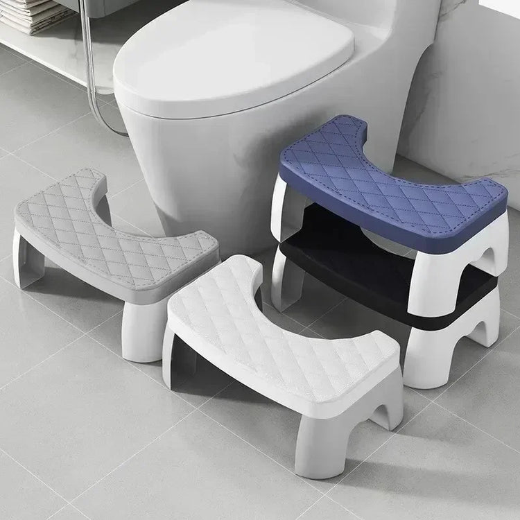 Essentiel tabouret de toilette amovible antidérapant - Favorise l'hygiène et le confort, accessoire de salle de bain portable. La livraison prioritaire est offerte !