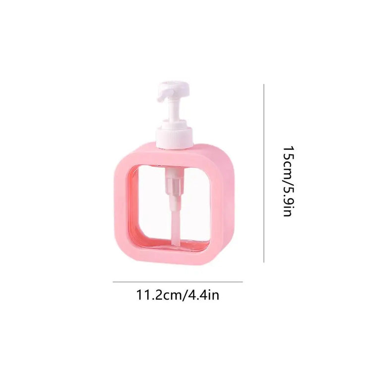 Bathroom Soap Dispensers Refillable Lotion Shampoo Shower Gel Holder Portable Travel Dispenser Empty Bath Pump Bottle