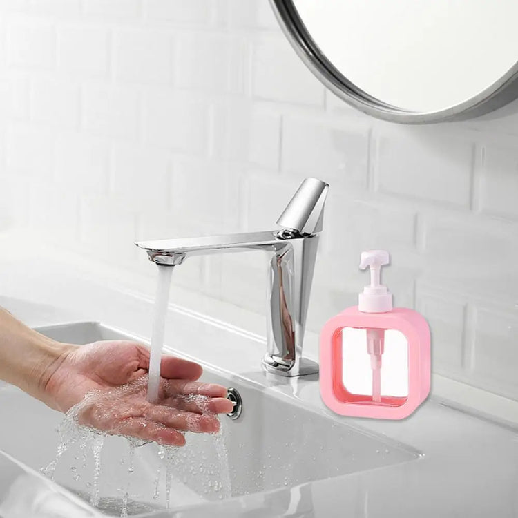 Bathroom Soap Dispensers Refillable Lotion Shampoo Shower Gel Holder Portable Travel Dispenser Empty Bath Pump Bottle