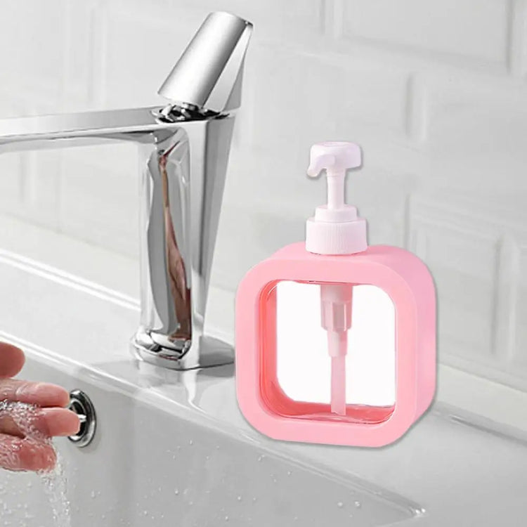 Bathroom Soap Dispensers Refillable Lotion Shampoo Shower Gel Holder Portable Travel Dispenser Empty Bath Pump Bottle