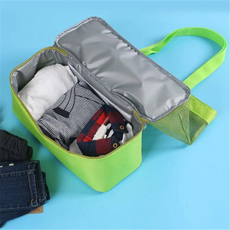 Sac isotherme portable - sac à déjeuner pratique - sac bandoulière refroidissant - sac pique-nique - sac de plage à mailles - rangement aliments et boissons. La livraison prioritaire est offerte !