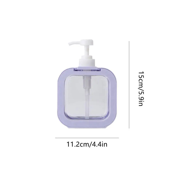 Bathroom Soap Dispensers Refillable Lotion Shampoo Shower Gel Holder Portable Travel Dispenser Empty Bath Pump Bottle