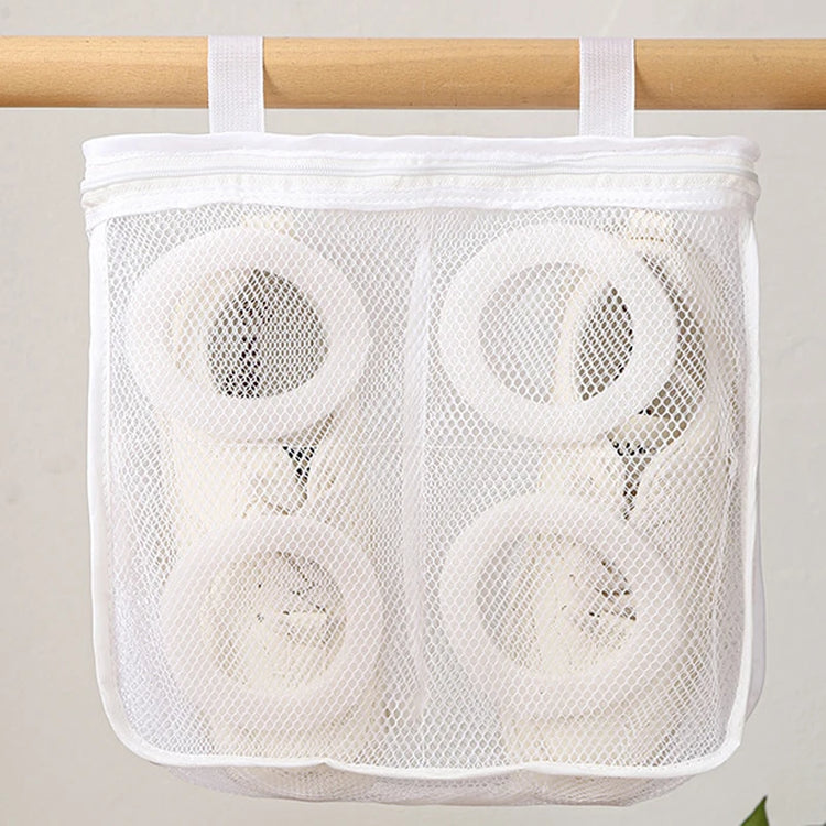 Ingénieux sac à linge en maille, sac de lavage pour machine, sac de rangement pour chaussures, sac de voyage portable, organiseur de vêtements protecteur, anti-déformation. La livraison prioritaire est offerte !