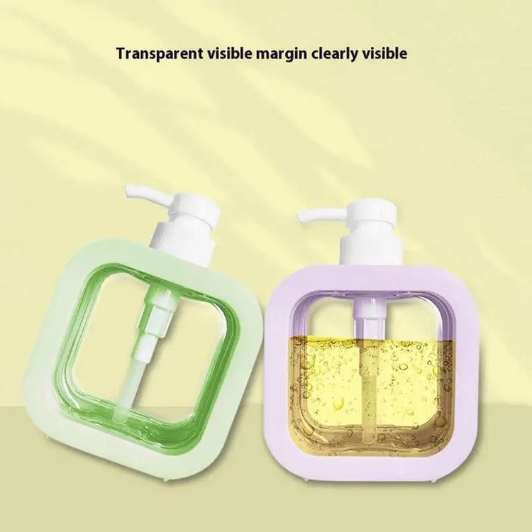 Bathroom Soap Dispensers Refillable Lotion Shampoo Shower Gel Holder Portable Travel Dispenser Empty Bath Pump Bottle