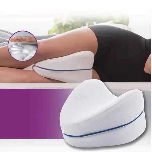 Coussin orthopédique Premium en mousse à mémoire de forme pour le soulagement des douleurs articulaires du dos, des hanches et des jambes, des douleurs sciatiques. La livraison prioritaire est offerte !