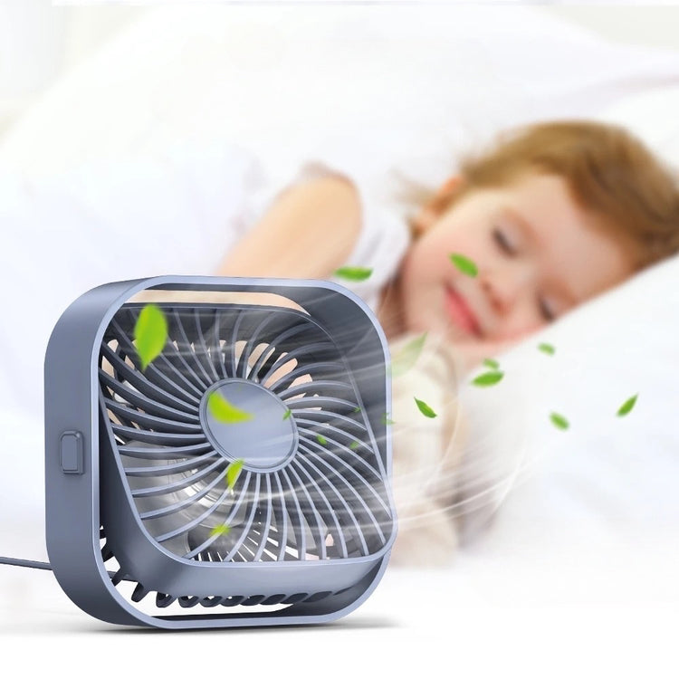 Ventilateur USB - mini ventilateur portable à 3 vitesses, petit ventilateur de refroidissement à tête rotative à 360°, pour maison, bureau et table de travail. La livraison prioritaire est offerte !