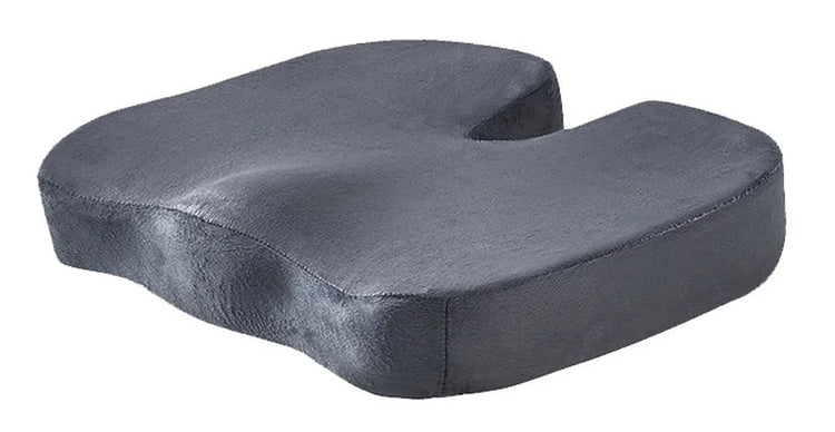 Coussin ergonomique en mousse à mémoire de forme, il soulage le dos, le coccyx, la sciatique, les hémorroïdes et la colonne vertébrale – Confort ultime pour longues heures assises – Antidérapant, lavable – Coussin Premium. Livraison prioritaire offerte !