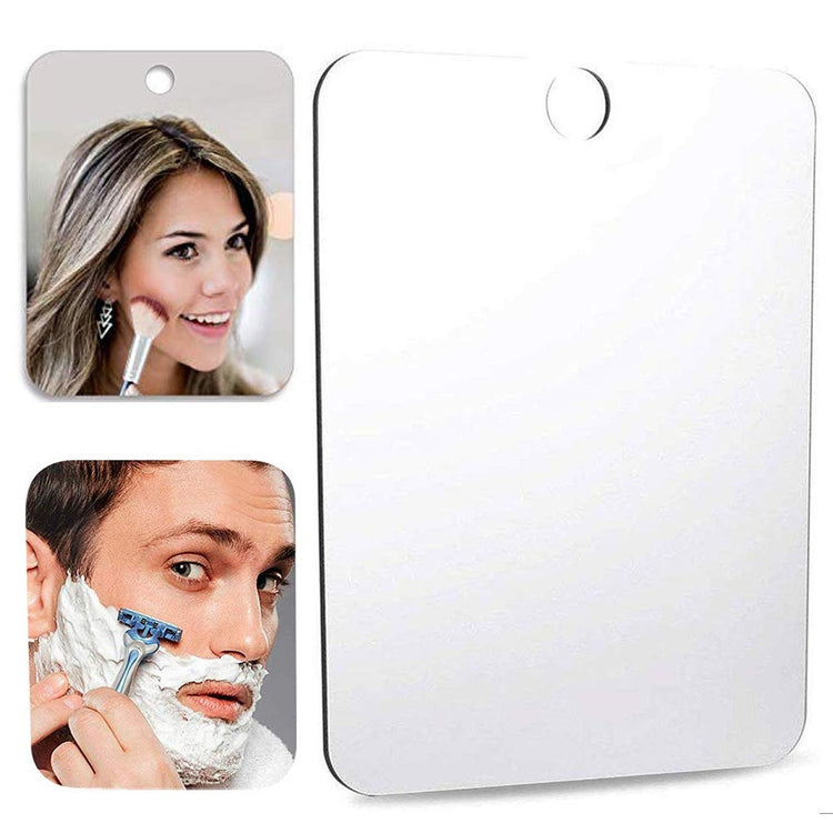 Miroir anti-buée en acrylique, incassable, pour salle de bain et douche. Livraison prioritaire offerte !