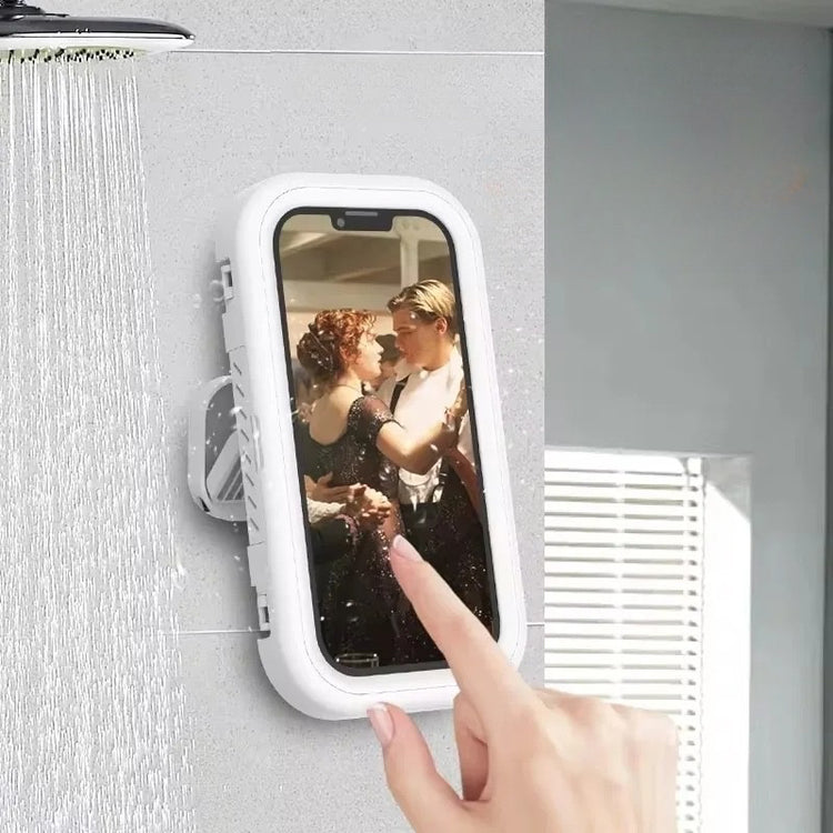 Ingénieux support mural pour smartphone, parfaitement étanche, ajustable dans tous les angles, écran tactile sensible, installation facile sans perçage. La livraison prioritaire est offerte !