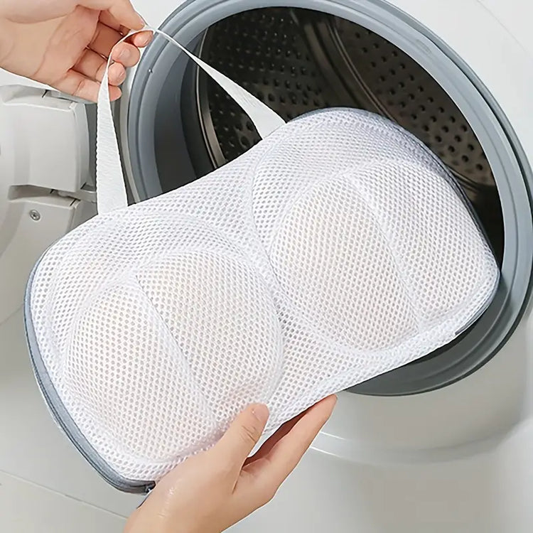 Sac à linge pour soutien-gorge, anti-déformation, poche en maille pour machine à laver. Idéal pour vos soutiens-gorge, et convient également pour tous vos petits vêtements délicats. La livraison est offerte !