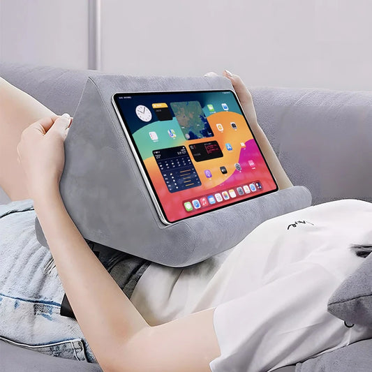 Coussin-support multi-angles pour tablettes, smartphones, livres, magazines et lecteurs électroniques. La livraison prioritaire est offerte !