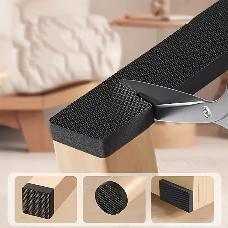Coussinets de meubles antidérapants auto-adhésifs, épais 6 mm, à découper selon vos besoins – réduction du bruit, protection des sols et stabilité parfaite pour chaises, tables et canapés. Livraison offerte !