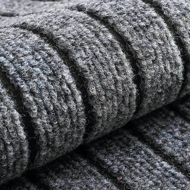 Paillasson d’hiver imperméable pour entrée intérieure et extérieure, antidérapant, robuste, ultra-absorbant, découpe libre, facile à nettoyer, retient eau boue neige et saletés. Livraison offerte !